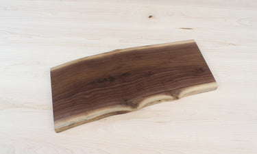 Live Edge Charcuterie Board, Black Walnut Serving Tray Ready to Ship 13